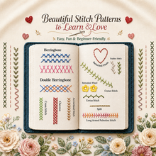 Load image into Gallery viewer, StitchTales™ — Embroidery Book for Mums & Kids