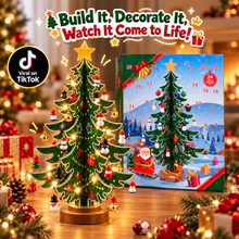 Load image into Gallery viewer, Build Your Tree™ - 24-Day Handmade Mini Christmas Tree Advent