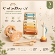 Load image into Gallery viewer, CraftedSounds™ - Baby Montessori Musical Instruments