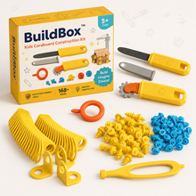 Load image into Gallery viewer, BuildBox™ - Kids Cardboard Construction Kit