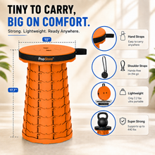 Load image into Gallery viewer, PopStool™ - Collapsible portable stool