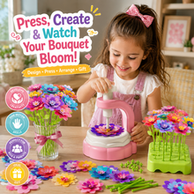 Load image into Gallery viewer, PetalPop⢠- Kids Fabric Flower Craft Kit