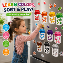Load image into Gallery viewer, MagnaMatch Colors™ - Montessori Colour Toys