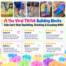 Load image into Gallery viewer, SquishyBlocks™ - Gummy Building Blocks for Kids