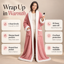 Load image into Gallery viewer, CozyHug™ - Wearable Heated Blanket with Foot Pockets