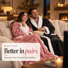 Load image into Gallery viewer, CozyHug™ - Wearable Heated Blanket with Foot Pockets