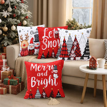 Load image into Gallery viewer, Cozy Christmas Pillow Cover Set