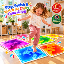 Load image into Gallery viewer, SquishySteps™ - Kids Liquid Sensory Activity Tiles