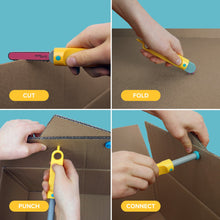 Load image into Gallery viewer, BuildBox™ - Kids Cardboard Construction Kit