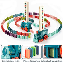 Load image into Gallery viewer, Build&Beyond - Train Dominoes Set