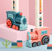 Load image into Gallery viewer, Build&Beyond - Train Dominoes Set