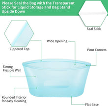 Load image into Gallery viewer, ZipUp™ Silicone Containers