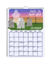 Load image into Gallery viewer, 2026 Here We F**king Go Again Calendar
