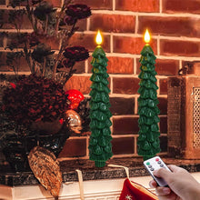 Load image into Gallery viewer, Christmas Candle - LED Remote Controlled

