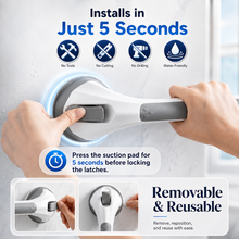 Load image into Gallery viewer, PowerGrip™️ - Shower Grab Bar
