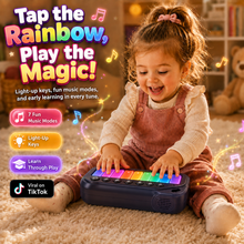 Load image into Gallery viewer, PianoPop™- Kids Educational Rainbow Piano
