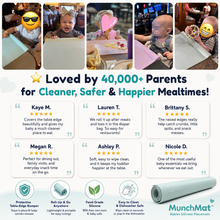 Load image into Gallery viewer, MunchMat™ - Babies Silicone Placemats
