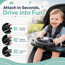 Load image into Gallery viewer, BuggyBuddy™ - Baby stroller steering wheel
