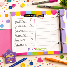 Load image into Gallery viewer, FirstNForever™ - The Kids Memory Keepsake Book

