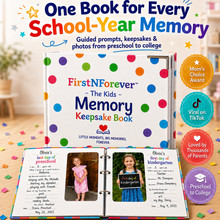 Load image into Gallery viewer, FirstNForever™ - The Kids Memory Keepsake Book
