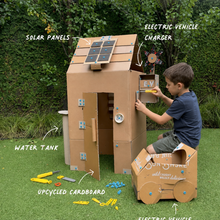 Load image into Gallery viewer, BuildBox™ - Kids Cardboard Construction Kit
