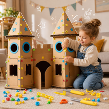Load image into Gallery viewer, BuildBox™ - Kids Cardboard Construction Kit
