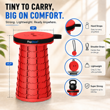 Load image into Gallery viewer, PopStool™ - Collapsible portable stool
