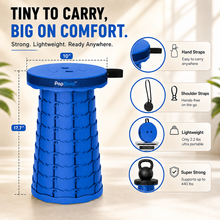 Load image into Gallery viewer, PopStool™ - Collapsible portable stool
