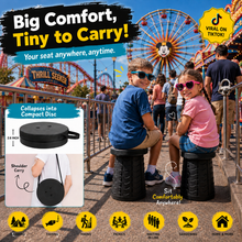 Load image into Gallery viewer, PopStool™ - Collapsible portable stool
