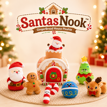 Load image into Gallery viewer, SantasNook™ - GingerBread House Plushie
