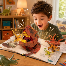 Load image into Gallery viewer, PopUpPrehistoria™ - 3D Dinosaur Encyclopedia
