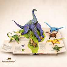 Load image into Gallery viewer, PopUpPrehistoria™ - 3D Dinosaur Encyclopedia
