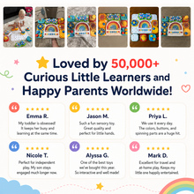 Load image into Gallery viewer, BusyBoard™ - Multi Sensory Baby Board
