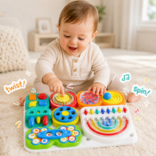 Load image into Gallery viewer, BusyBoard™ - Multi Sensory Baby Board
