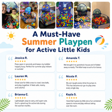 Load image into Gallery viewer, BallPit Pals™ - Summer Pop-Up Playpen
