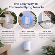 Load image into Gallery viewer, InviZap™️  - Discreet Flying Insect Trap
