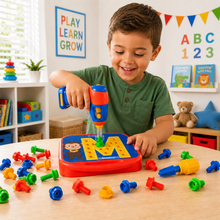 Load image into Gallery viewer, BuildBright ABC™ - Design &amp; Drill ABCs &amp; 123s
