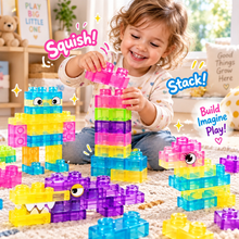 Load image into Gallery viewer, SquishyBlocks™ - Gummy Building Blocks for Kids
