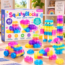 Load image into Gallery viewer, SquishyBlocks™ - Gummy Building Blocks for Kids
