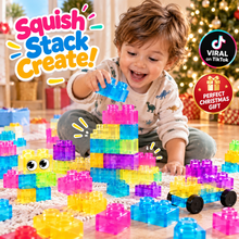 Load image into Gallery viewer, SquishyBlocks™ - Gummy Building Blocks for Kids
