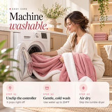 Load image into Gallery viewer, CozyHug™ - Wearable Heated Blanket with Foot Pockets
