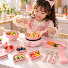 Load image into Gallery viewer, LittleCook Co.™ - Kids Mini Kitchenette Full Set
