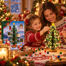Load image into Gallery viewer, Build Your Tree™ - 24-Day Handmade Mini Christmas Tree Advent
