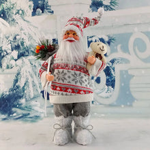 Load image into Gallery viewer, Merry &amp; Bright Santa Doll – Festive Fun Décor
