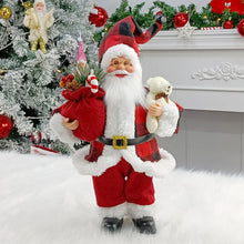 Load image into Gallery viewer, Merry &amp; Bright Santa Doll – Festive Fun Décor
