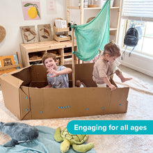 Load image into Gallery viewer, BuildBox™ - Kids Cardboard Construction Kit
