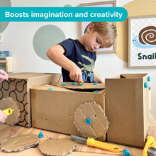 Load image into Gallery viewer, BuildBox™ - Kids Cardboard Construction Kit
