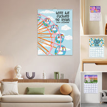 Load image into Gallery viewer, 2026 Here We F**king Go Again Calendar
